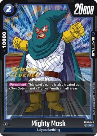 Mighty Mask — Raging Roar Release Event Cards