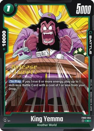King Yemma — Raging Roar Release Event Cards