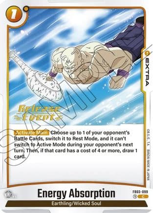 Energy Absorption — Raging Roar Release Event Cards