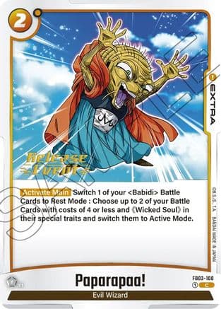 Paparapaa! — Raging Roar Release Event Cards