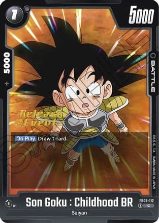 Son Goku : Childhood BR — Dragon Ball Super: Fusion World card