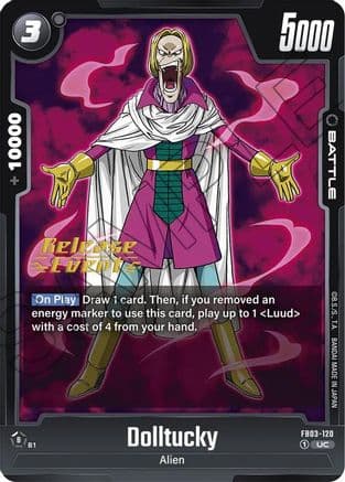 Dolltucky — Raging Roar Release Event Cards