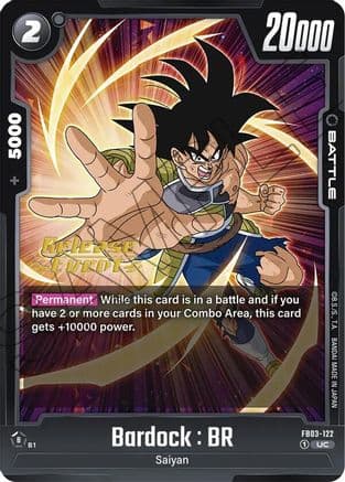 Bardock : BR — Raging Roar Release Event Cards