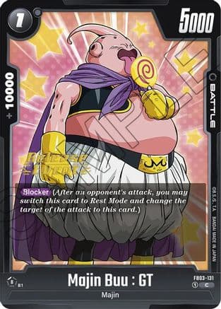 Majin Buu : GT — Raging Roar Release Event Cards