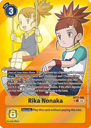 Rika Nonaka (Box Promotion Pack: Secret Crisis) — Secret Crisis