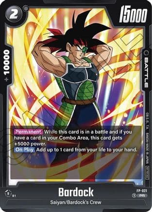Bardock - FP-021 — Fusion World Promotion Cards and Packs