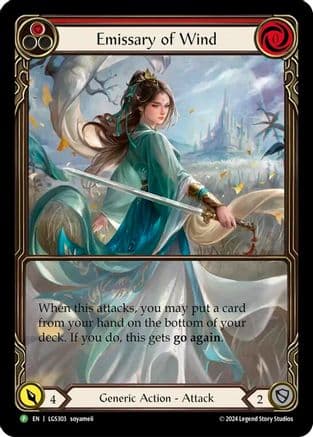 Emissary of Wind - LGS303 — Flesh and Blood: Promo Cards