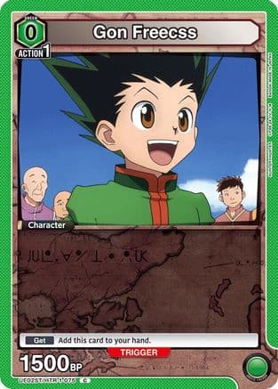 Gon Freecss (075) — UE02ST: HUNTER X HUNTER Starter Deck