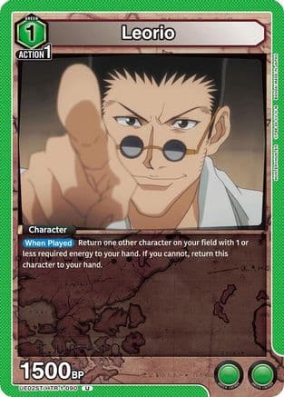 Leorio (090) — UE02ST: HUNTER X HUNTER Starter Deck