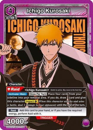 Ichigo Kurosaki (104) — Union Arena card