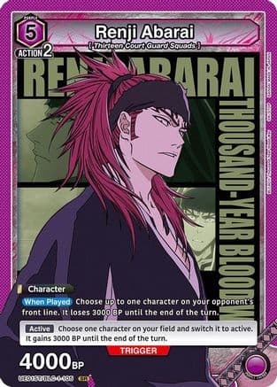 Renji Abarai (105) — UE01ST: BLEACH: Thousand-Year Blood War Starter Deck