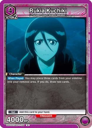 Rukia Kuchiki — UE01ST: BLEACH: Thousand-Year Blood War Starter Deck