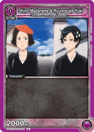 Shino Madarame & Ryunosuke Yuki — UE01ST: BLEACH: Thousand-Year Blood War Starter Deck