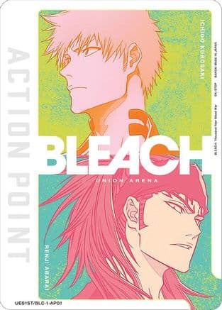 Action Point Card (AP01) (Ichigo Kurosaki/Renji Abarai) — UE01ST: BLEACH: Thousand-Year Blood War Starter Deck
