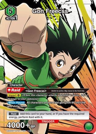 Gon Freecss (102) (SR*) — UE02ST: HUNTER X HUNTER Starter Deck