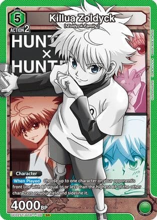 Killua Zoldyck (106) — UE02ST: HUNTER X HUNTER Starter Deck