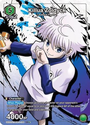 Killua Zoldyck (106) (SR*) — UE02ST: HUNTER X HUNTER Starter Deck