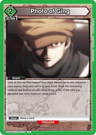 Photo of Ging — UE02ST: HUNTER X HUNTER Starter Deck Union Arena card by BANDAI MADE IN JAPAN