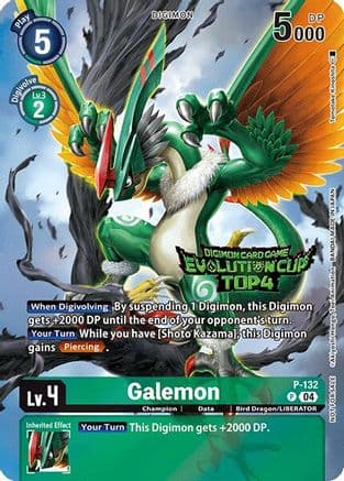 Galemon (August 2024 Evolution Cup Top 4) — Digimon Promotion Cards