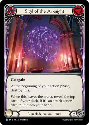 Sigil of the Arknight — Rosetta Flesh and Blood card by Flora Silve