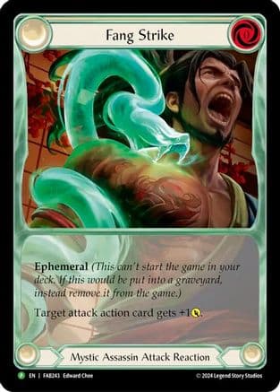 Fang Strike - FAB243 — Flesh and Blood: Promo Cards