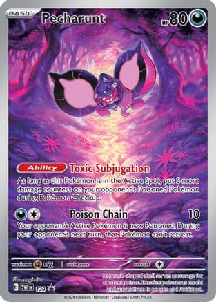 Pecharunt - 129 — SV: Scarlet & Violet Promo Cards Pokémon TCG card by nagimiso