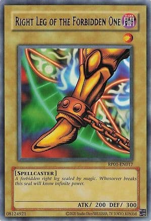 Right Leg of the Forbidden One — Retro Pack (2020 Date Reprint)