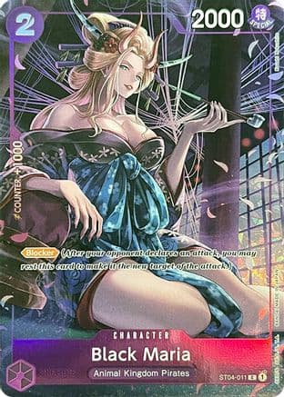Black Maria (Premium Card Collection -BANDAI CARD GAMES Fest. 23-24 Edition-) — One Piece Promotion Cards