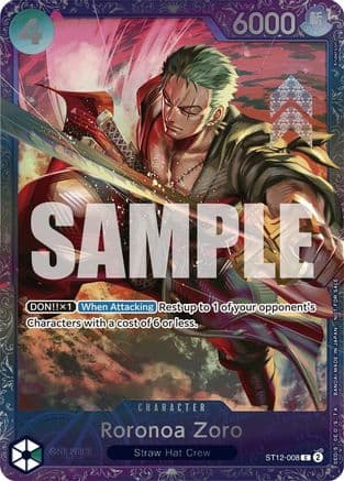 Roronoa Zoro (Treasure Cup 2024) — One Piece Promotion Cards