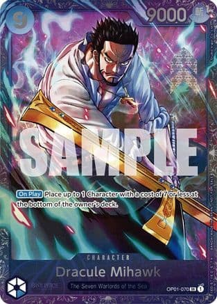 Dracule Mihawk (Treasure Cup 2024) — One Piece Promotion Cards