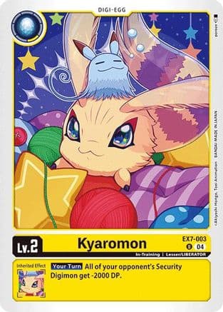 Kyaromon — Digimon LIBERATOR