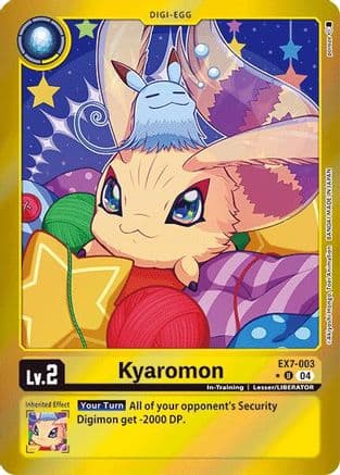 Kyaromon (Foil) — Digimon LIBERATOR