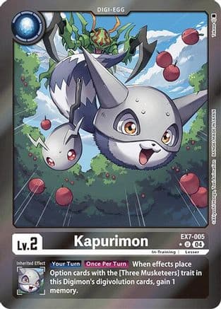 Kapurimon (Foil) — Digimon LIBERATOR