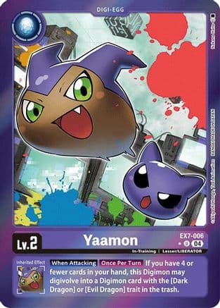 Yaamon (Foil) — Digimon LIBERATOR