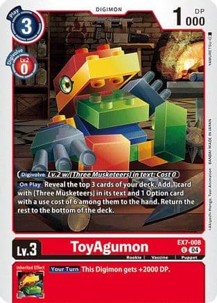 ToyAgumon - EX7-008 — Digimon LIBERATOR