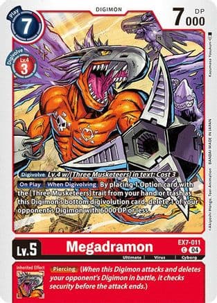 Megadramon — Digimon LIBERATOR
