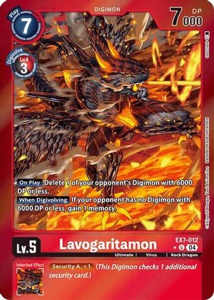 Lavogaritamon (Foil) — Digimon LIBERATOR