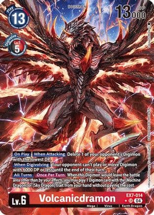 Volcanicdramon (Alternate Art) — Digimon LIBERATOR