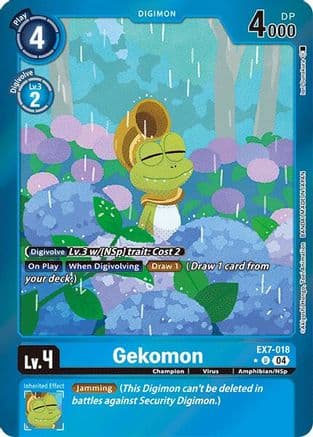 Gekomon (Foil) — Digimon LIBERATOR
