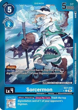 Sorcermon (Foil) — Digimon LIBERATOR