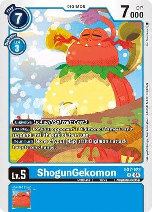 ShogunGekomon — Digimon LIBERATOR