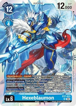 Hexeblaumon — Digimon LIBERATOR