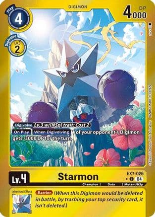 Starmon (Foil) — Digimon LIBERATOR