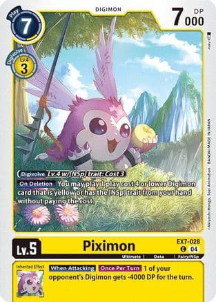 Piximon — Digimon LIBERATOR Digimon Card Game card by Akiyoshi Honga, Toei Animation