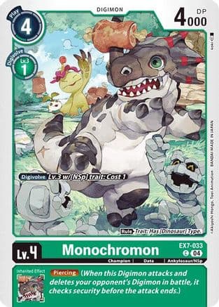 Monochromon — Digimon LIBERATOR