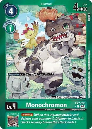 Monochromon (Foil) — Digimon LIBERATOR