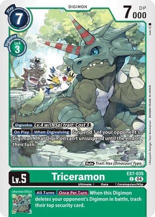 Triceramon — Digimon LIBERATOR