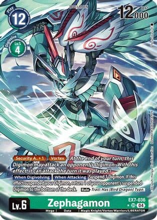 Zephagamon (Alternate Art) — Digimon LIBERATOR