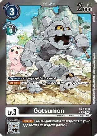 Gotsumon (Foil) — Digimon LIBERATOR