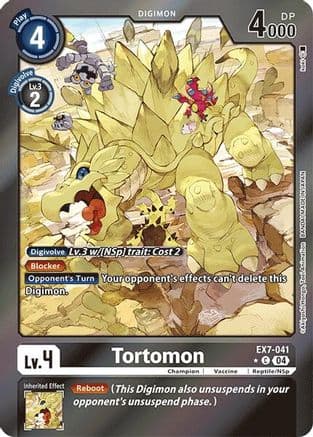 Tortomon (Foil) — Digimon LIBERATOR